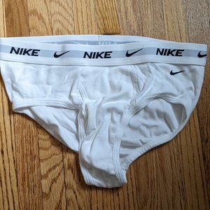 Nike White Briefs 2 Pairs Size M
